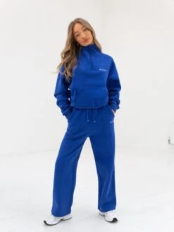 Everyday Wide Leg Sweatpants - Cobalt Blue 5 Everyday Wide Leg Sweatpants - Cobalt Blue -BLAKELY CLOTHING SHOP 2762 WIDELEG BLUE 03D