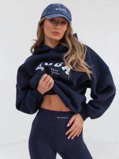 Yoga Oversized Hoodie - Navy -BLAKELY CLOTHING SHOP 2831 NAVYD 1