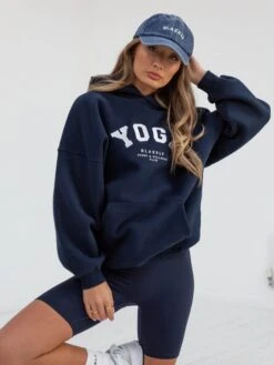 Yoga Oversized Hoodie - Navy -BLAKELY CLOTHING SHOP 2831 NAVYD bbc3f668 92a4 4fe0 a156 a1879d15d7be