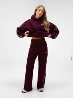 Apex Pro Oversized Hoodie - Deep Burgundy -BLAKELY CLOTHING SHOP 2848ABurgundy 02D b5afb0bd c510 4b67 badc ca7b454ec1e5