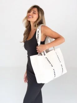 Blakely Tote Bag - Natural 5 Blakely Tote Bag - Natural -BLAKELY CLOTHING SHOP 2871 1Natural 02D