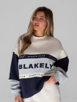 Alpine Oversized Jumper - Light Grey 4 Alpine Oversized Jumper - Light Grey -BLAKELY CLOTHING SHOP 2923Navy 03D