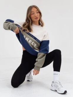 Alpine Oversized Jumper - Olive 6 Alpine Oversized Jumper - Olive -BLAKELY CLOTHING SHOP 2923Olive 13D