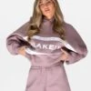 Serena Oversized Hoodie - Dusty Pink