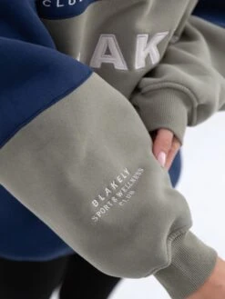 Alpine Oversized Hoodie - Olive -BLAKELY CLOTHING SHOP 2924Olive 12D