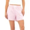 Elena Stripe Shorts - Pink 2 Elena Stripe Shorts - Pink -BLAKELY CLOTHING SHOP 2967PINKLEADD