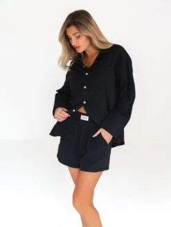 Camilla Shorts - Black -BLAKELY CLOTHING SHOP 2968Black 07D