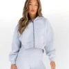 Blakely Full Zip Hoodie - Pale Blue -BLAKELY CLOTHING SHOP 2991BLUE06LEADD