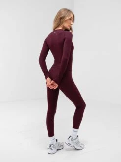 Apex Pro Long Sleeve Top - Deep Burgundy 5 Apex Pro Long Sleeve Top - Deep Burgundy -BLAKELY CLOTHING SHOP 3001Burgundy 06D