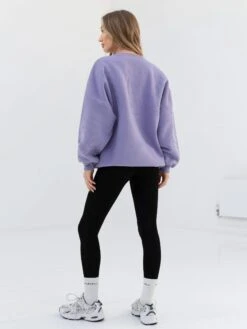 Embroidered Isabel Oversized Jumper - Lilac 4 Embroidered Isabel Oversized Jumper - Lilac -BLAKELY CLOTHING SHOP 3039TLILACD 1