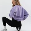 Embroidered Isabel Oversized Jumper - Lilac 2 Embroidered Isabel Oversized Jumper - Lilac -BLAKELY CLOTHING SHOP 3039TLILACLEADD