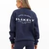 Active Studios Oversized Jumper - True Navy -BLAKELY CLOTHING SHOP 3057ANAVY03LEADD