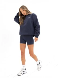 Active Studios Oversized Jumper - True Navy 7 Active Studios Oversized Jumper - True Navy -BLAKELY CLOTHING SHOP 3057ANAVY04D