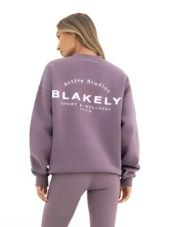 Active Studios Oversized Jumper - Grape