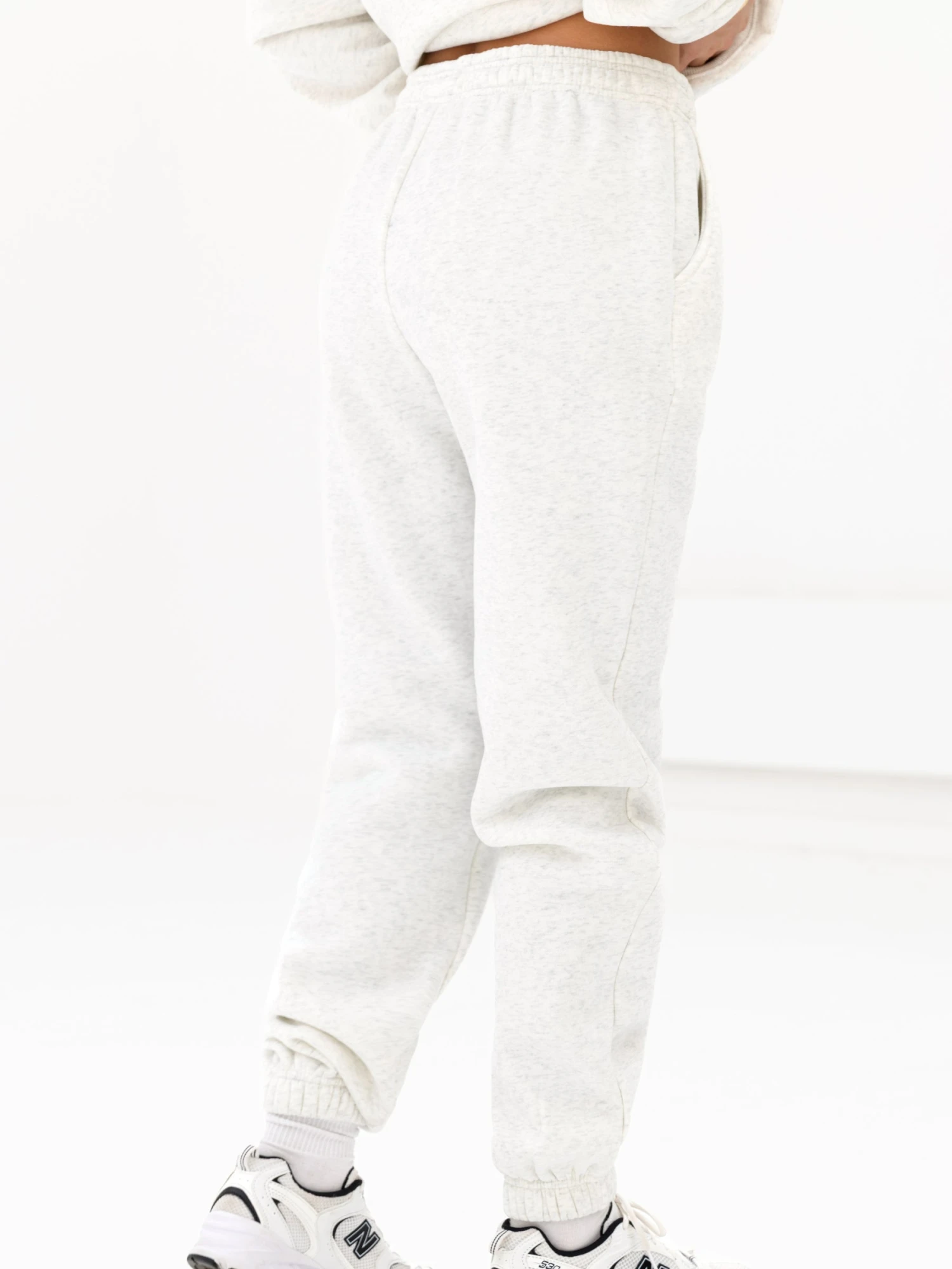 Sami Sweatpants - Marl White Sami Sweatpants - Marl White -BLAKELY CLOTHING SHOP 3077IWMARLWHITED 1