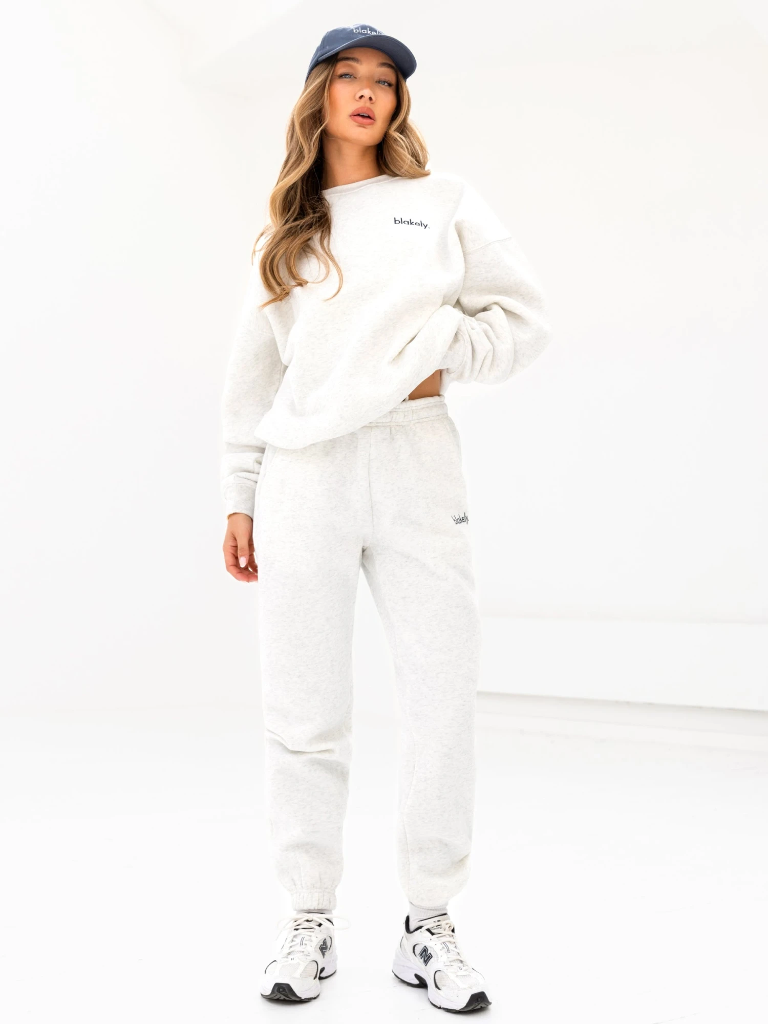 Sami Sweatpants - Marl White Sami Sweatpants - Marl White -BLAKELY CLOTHING SHOP 3077IWMARLWHITED 2