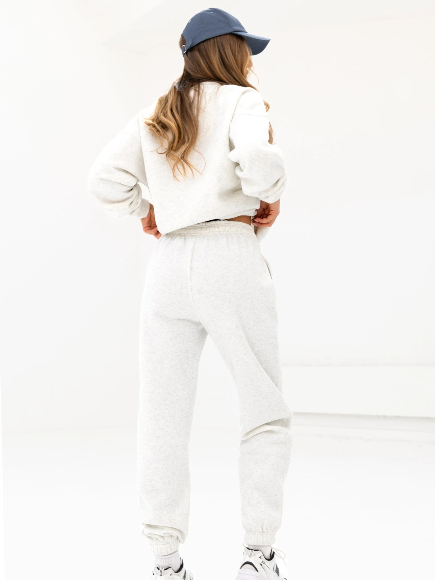 Sami Sweatpants - Marl White Sami Sweatpants - Marl White -BLAKELY CLOTHING SHOP 3077IWMARLWHITED 3