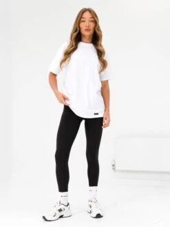 Olivia Oversized T-Shirt - White -BLAKELY CLOTHING SHOP 3124WHITED 3