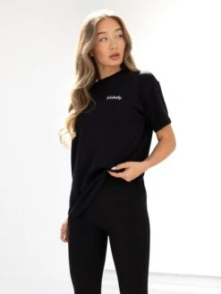 Sami Oversized T-Shirt - Black -BLAKELY CLOTHING SHOP 3125IWBLACKD 3