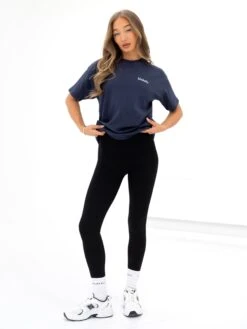 Sami Oversized T-Shirt - True Navy -BLAKELY CLOTHING SHOP 3125IWTRUENAVYD