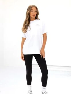 Sami Oversized T-Shirt - White 3 Sami Oversized T-Shirt - White -BLAKELY CLOTHING SHOP 3125IWWHITED 1