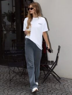 Sami Oversized T-Shirt - White 5 Sami Oversized T-Shirt - White -BLAKELY CLOTHING SHOP 3125IWWHITED 2