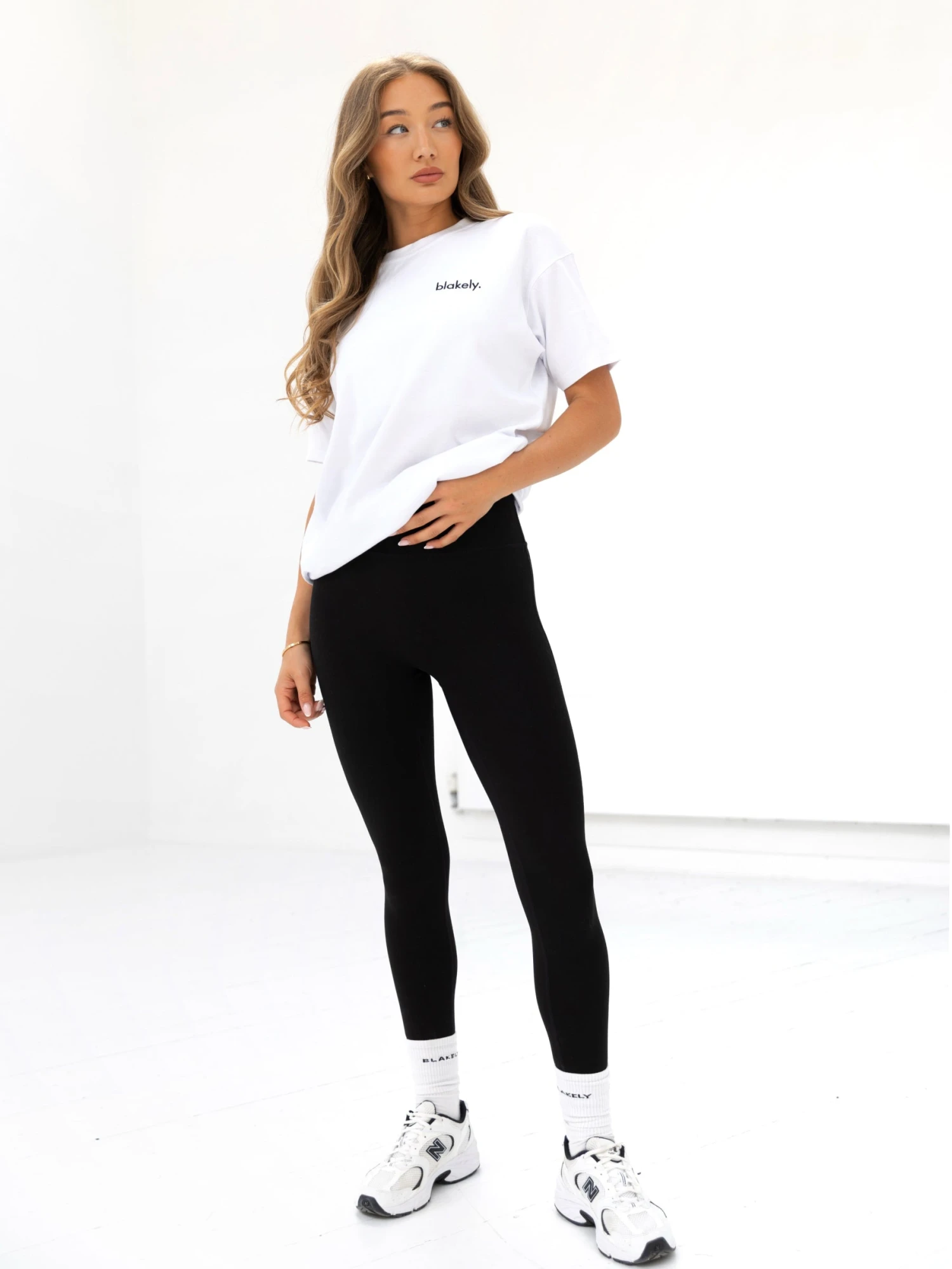 Sami Oversized T-Shirt - White Sami Oversized T-Shirt - White -BLAKELY CLOTHING SHOP 3125IWWHITED 3