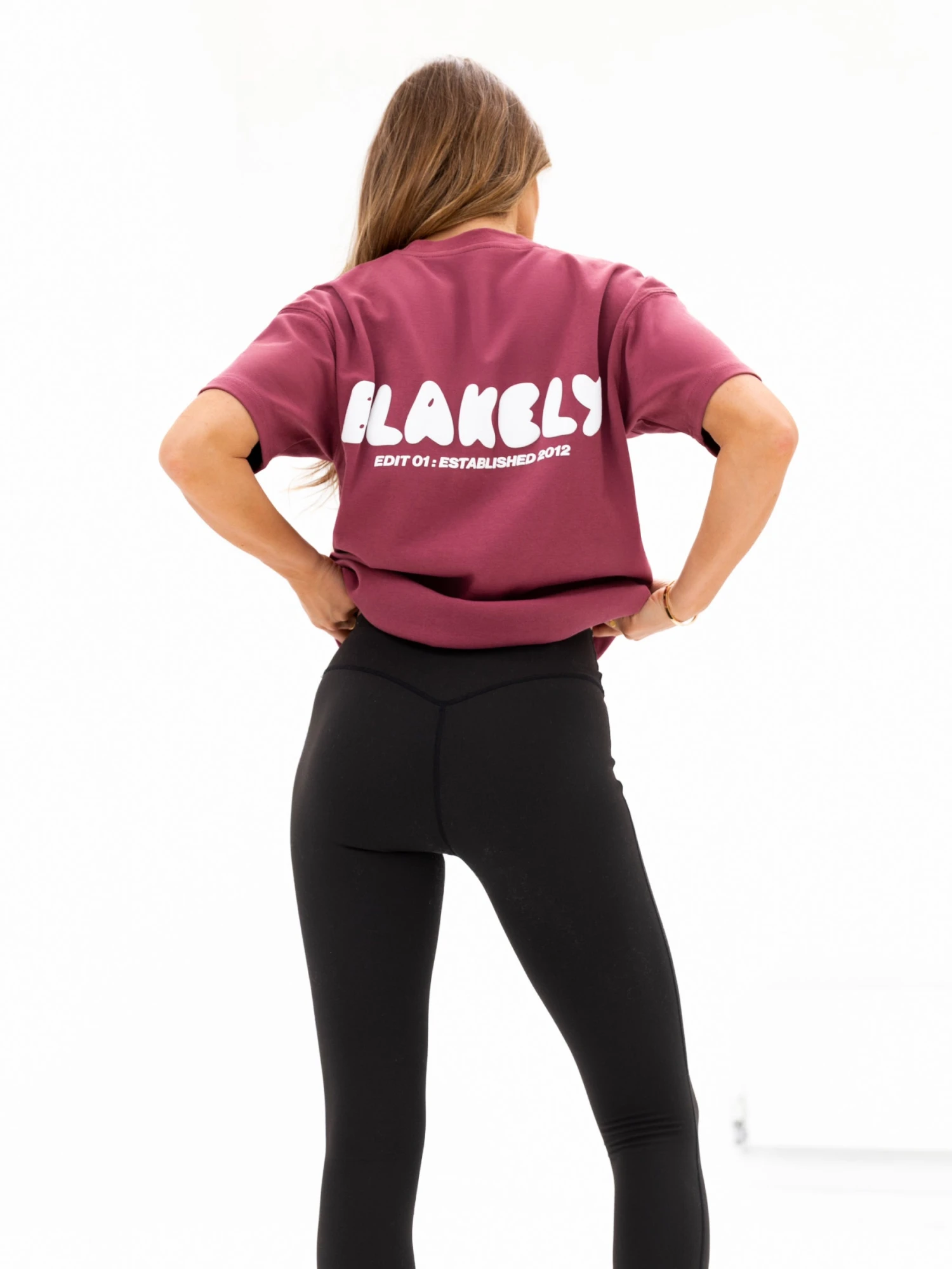 Cloud Print Oversized T-Shirt - Dark Pink Cloud Print Oversized T-Shirt - Dark Pink -BLAKELY CLOTHING SHOP 3126 3DARKPINK01D