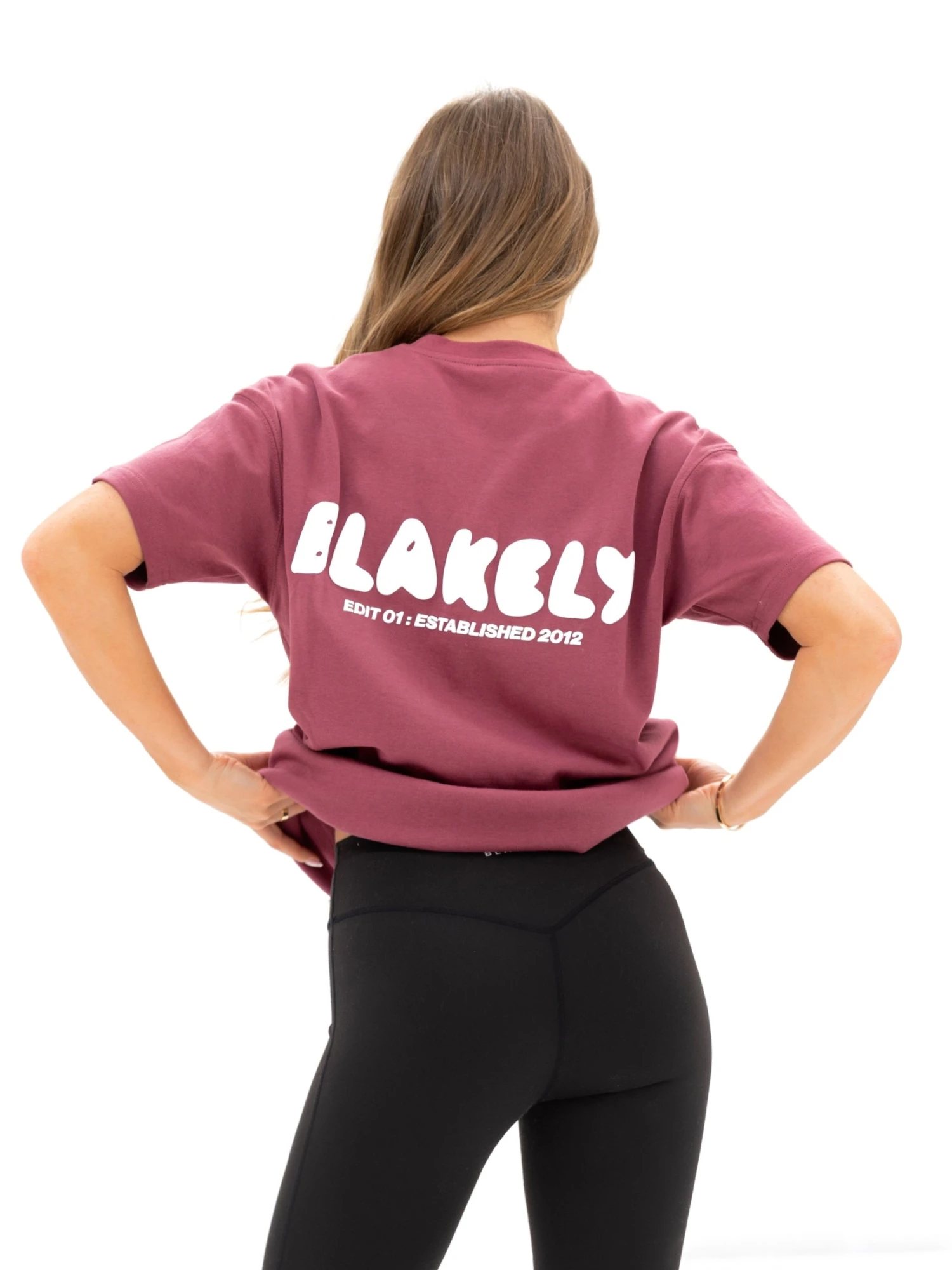 Cloud Print Oversized T-Shirt - Dark Pink Cloud Print Oversized T-Shirt - Dark Pink -BLAKELY CLOTHING SHOP 3126 3DARKPINK02LEADD