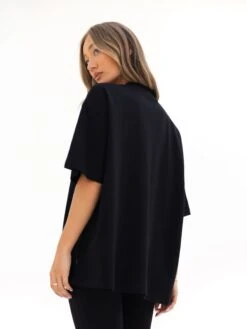 Apex 610 Ultra Oversized T-Shirt - Black -BLAKELY CLOTHING SHOP 3254BLACK01D