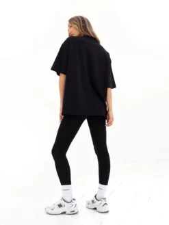Apex 610 Ultra Oversized T-Shirt - Black -BLAKELY CLOTHING SHOP 3254BLACK02D