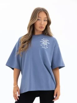 Apex 610 Ultra Oversized T-Shirt - Dusty Blue 6 Apex 610 Ultra Oversized T-Shirt - Dusty Blue -BLAKELY CLOTHING SHOP 3254BLUE03D 25115ddb 67ab 4029 bf41 11dd5c1a54d3