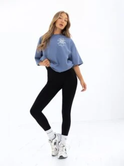 Apex 610 Ultra Oversized T-Shirt - Dusty Blue 4 Apex 610 Ultra Oversized T-Shirt - Dusty Blue -BLAKELY CLOTHING SHOP 3254BLUE04D 6f60d739 925a 41e4 addb ea13ccef812d