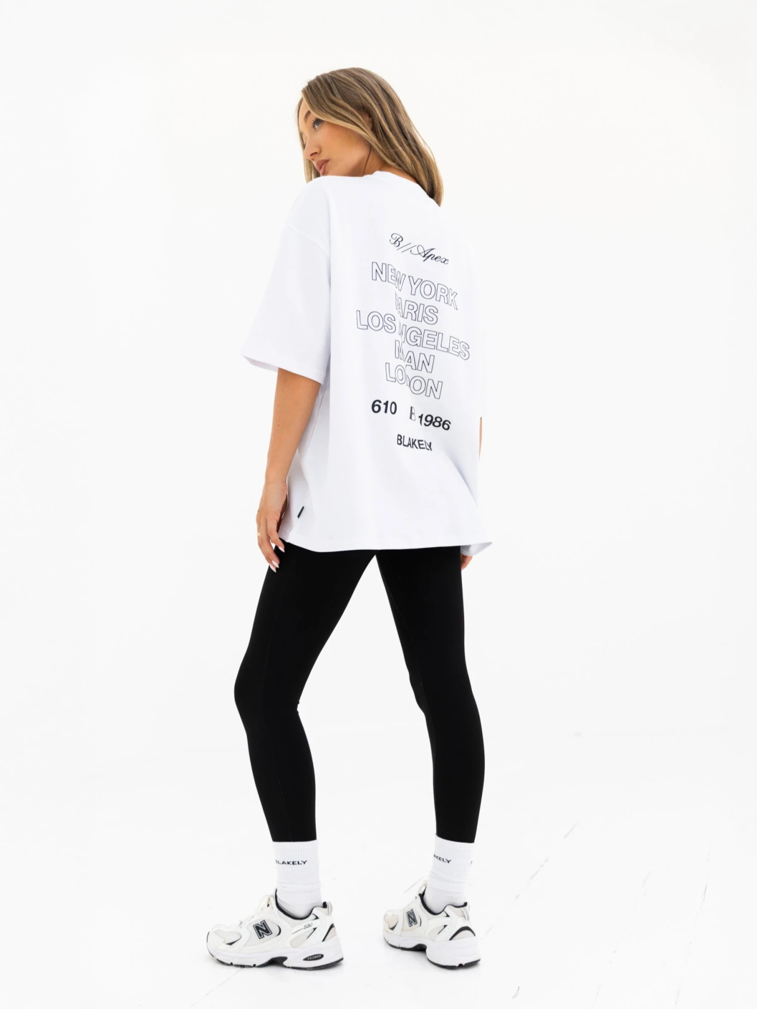 Apex City Ultra Oversized T-Shirt - White Apex City Ultra Oversized T-Shirt - White -BLAKELY CLOTHING SHOP 3256WHITE01D 9c9d31c0 4810 4123 a1b7 5f3e09233380