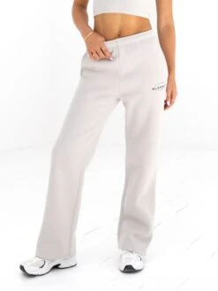 Active Studios Wide Leg Sweatpants - Ivory -BLAKELY CLOTHING SHOP 3304ABONE04D