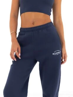 Active Studios Wide Leg Sweatpants - True Navy -BLAKELY CLOTHING SHOP 3304ANAVY03D