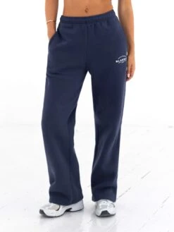 Active Studios Wide Leg Sweatpants - True Navy -BLAKELY CLOTHING SHOP 3304ANAVY04D