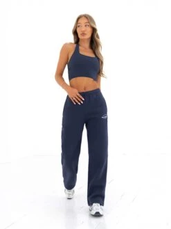 Active Studios Wide Leg Sweatpants - True Navy -BLAKELY CLOTHING SHOP 3304ANAVY05D