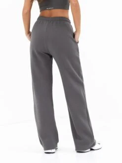 Isabel Wide Leg Sweatpants - Charcoal -BLAKELY CLOTHING SHOP 3304CHARCOAL04D