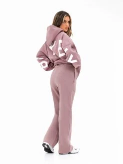 Isabel Wide Leg Sweatpants - Dusty Pink -BLAKELY CLOTHING SHOP 3304DUSTYPINK03D