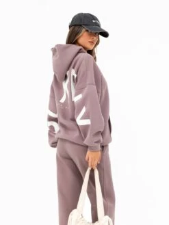 Isabel Wide Leg Sweatpants - Pink Taupe -BLAKELY CLOTHING SHOP 3304PINKTAUPE02D