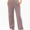 Isabel Wide Leg Sweatpants - Pink Taupe 1 Isabel Wide Leg Sweatpants - Pink Taupe -BLAKELY CLOTHING SHOP 3304PINKTAUPE06LEADD
