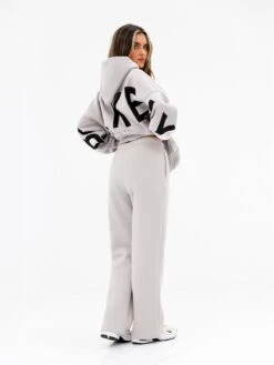 Isabel Wide Leg Sweatpants - Stone -BLAKELY CLOTHING SHOP 3304STONE03D