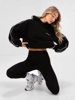 Apex Wide Leg Sweatpants - Black -BLAKELY CLOTHING SHOP 3342Black 06D ee9bad67 538b 4f0f 8824 84a05ba01ce0