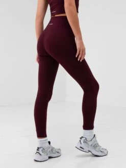 Apex Pro Compression Leggings - Deep Burgundy 5 Apex Pro Compression Leggings - Deep Burgundy -BLAKELY CLOTHING SHOP 3380Burgundy 04D