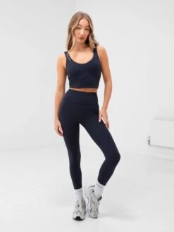 Apex Pro Compression Leggings - True Navy -BLAKELY CLOTHING SHOP 3380Navy 05D