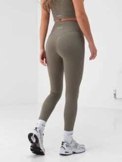 Apex Pro Compression Leggings - Safari Green 5 Apex Pro Compression Leggings - Safari Green -BLAKELY CLOTHING SHOP 3380SafariGreen 06D