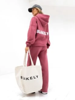 Amelie Wide Leg Sweatpants - Dark Pink 7 Amelie Wide Leg Sweatpants - Dark Pink -BLAKELY CLOTHING SHOP 3470 1DARKPINK01D
