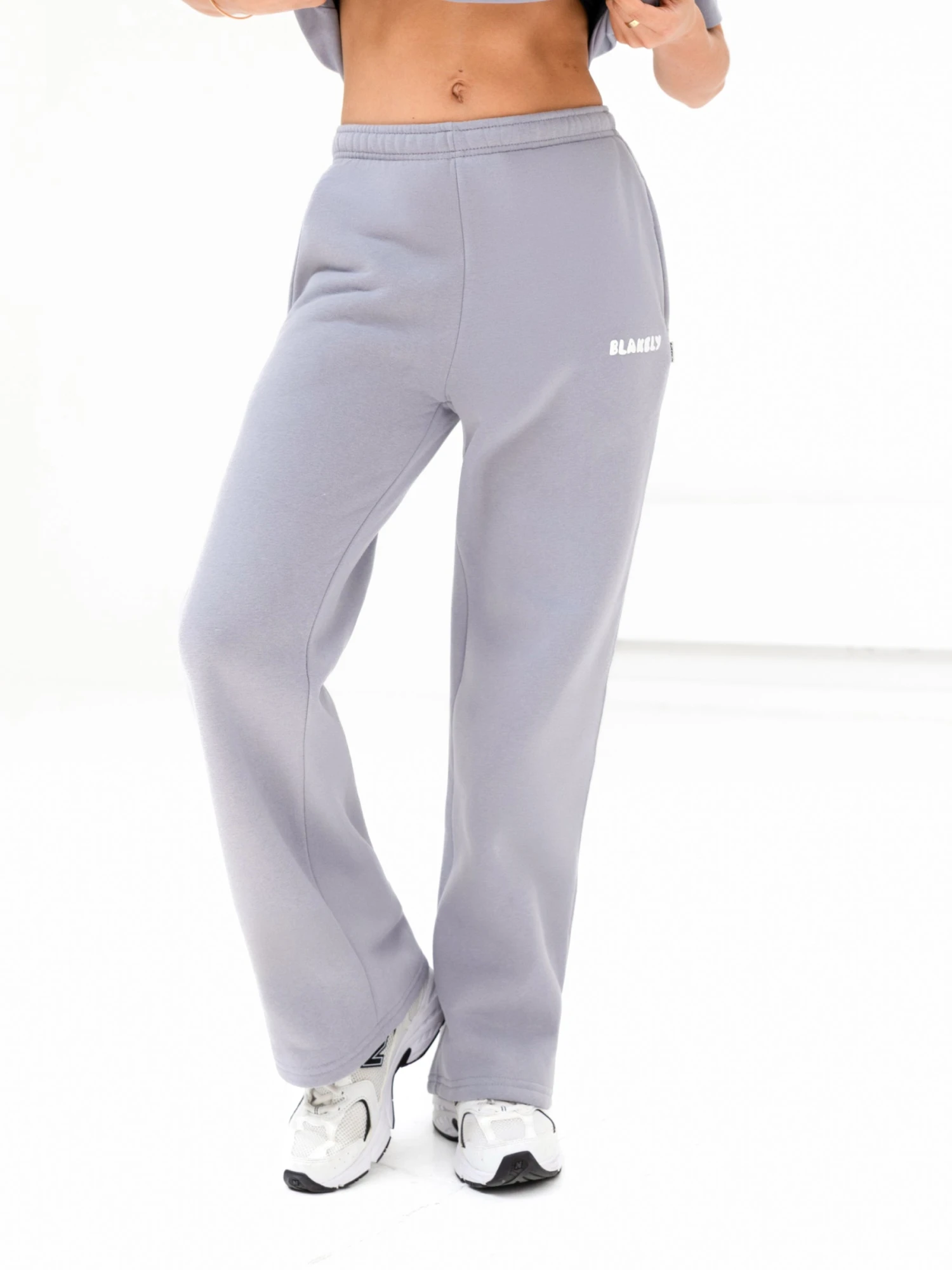 Cloud Print Wide Leg Sweatpants - Pale Lilac Cloud Print Wide Leg Sweatpants - Pale Lilac -BLAKELY CLOTHING SHOP 3470LILAC05LEADD