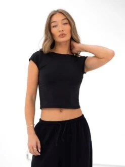 Solea Backless Top - Black -BLAKELY CLOTHING SHOP 3590BLACKLEADFRONTD